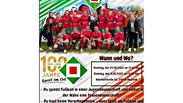 Frauen Probetraining beim SV Boostedt