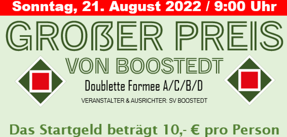 Ein Wochenende im Zeichen des Boulesports